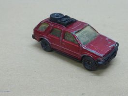 Matchbox Vauxhall Frontera rot gebraucht 1:62 1994