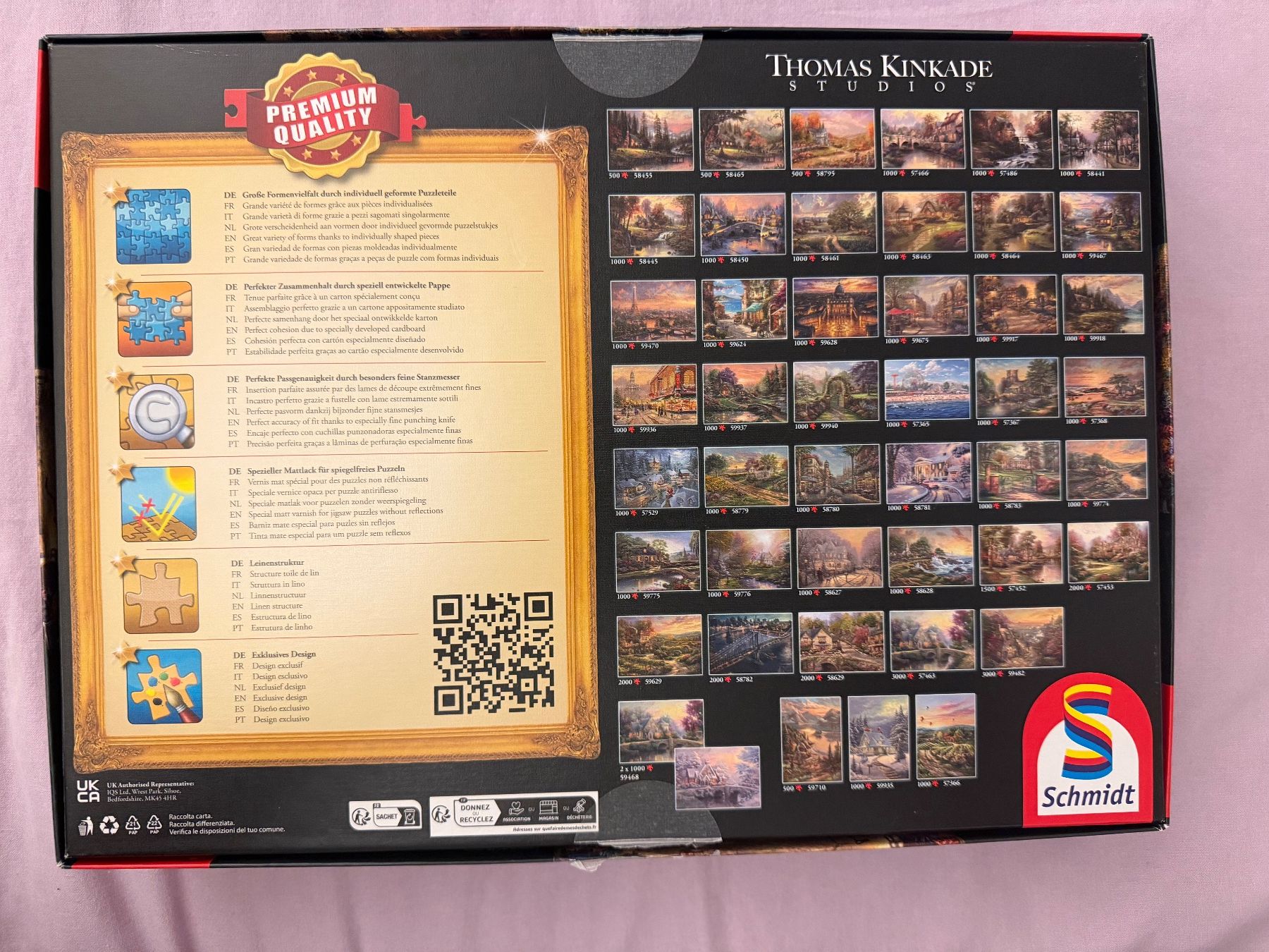 Puzzles: Schmidt Puzzle Thomas Kinkade Amsterdam Café gebraucht – Gebraucht aus Effretikon von eft_5sdd 2