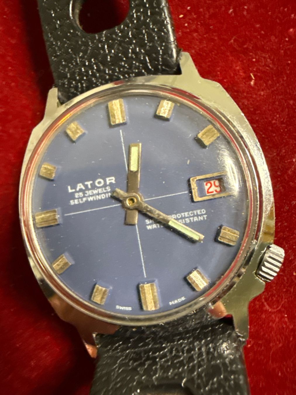 Orologi: Lator Self Windig Vintage Handaufzug 35 mm – Usato da Pfeffingen venduto da Allhandelklgwatches