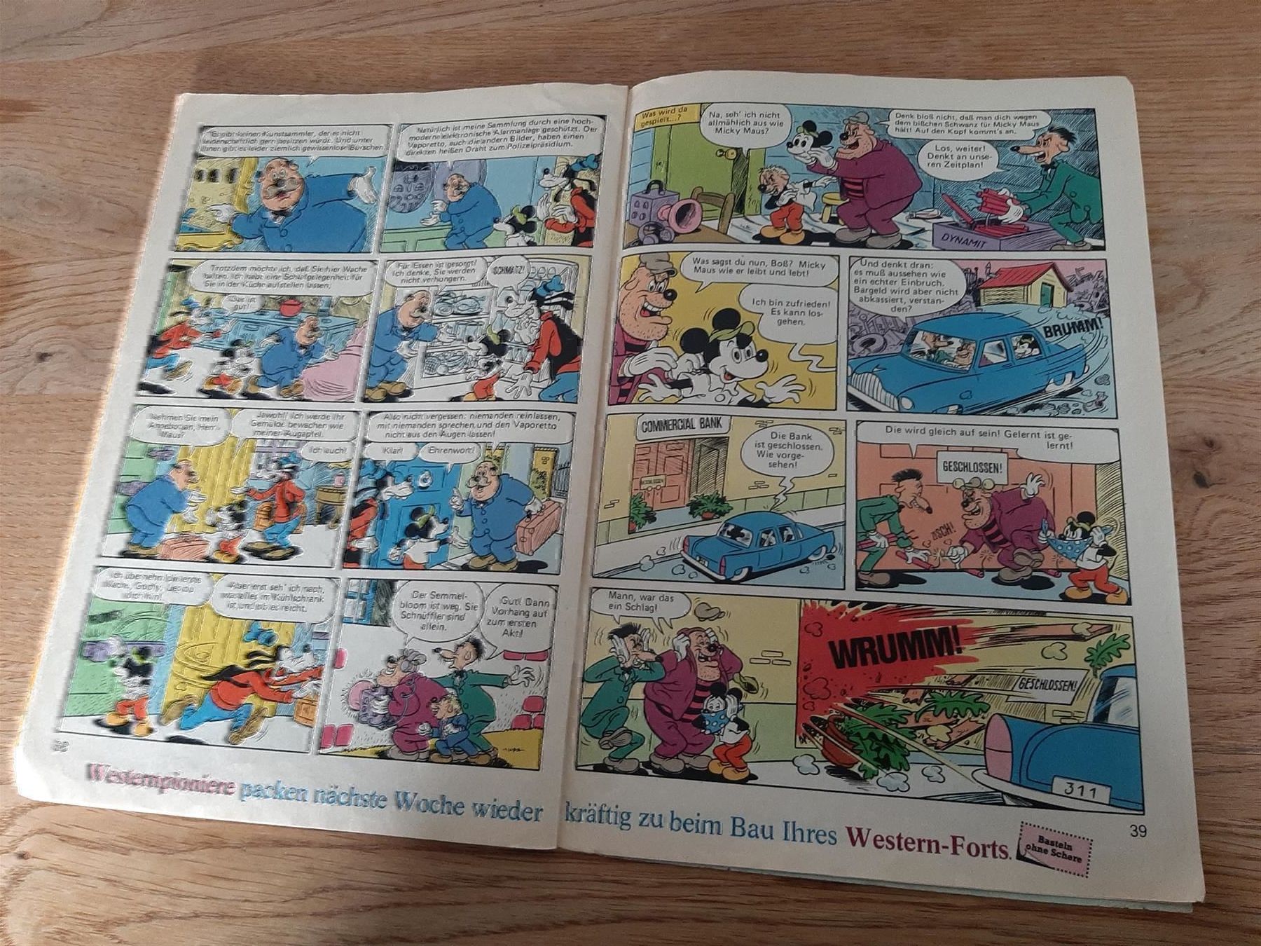 BD: Micky Maus Heft 4, 23.01.1979 – D'occasion à Affoltern am Albis par Sabinezc 5