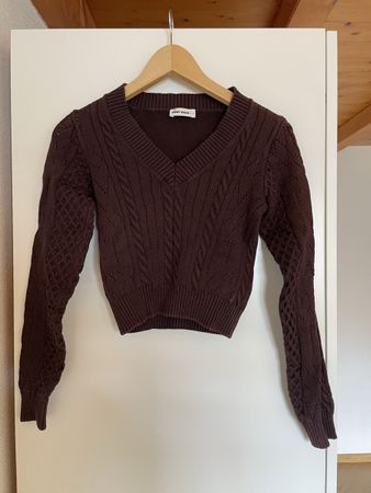 Tally Weijl Strickpullover in braun, Gr. S, Top Zustand