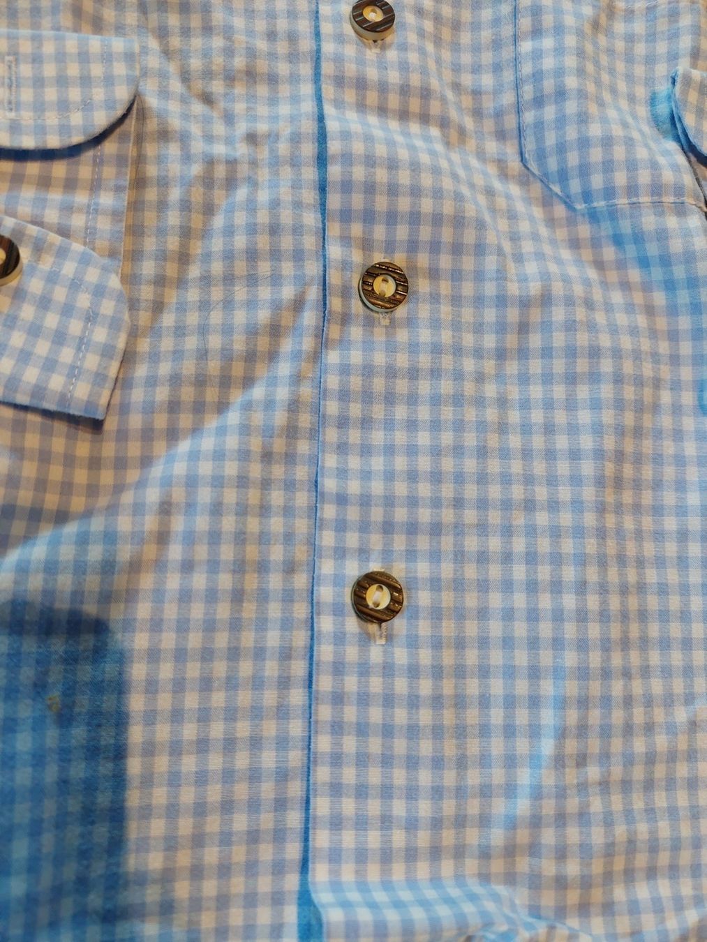 Camicie, T-shirt & Polo: h.Moser Hemd Grösse 98 – Nuovo (secondo la descrizione) da Beckenried venduto da Havacola 2