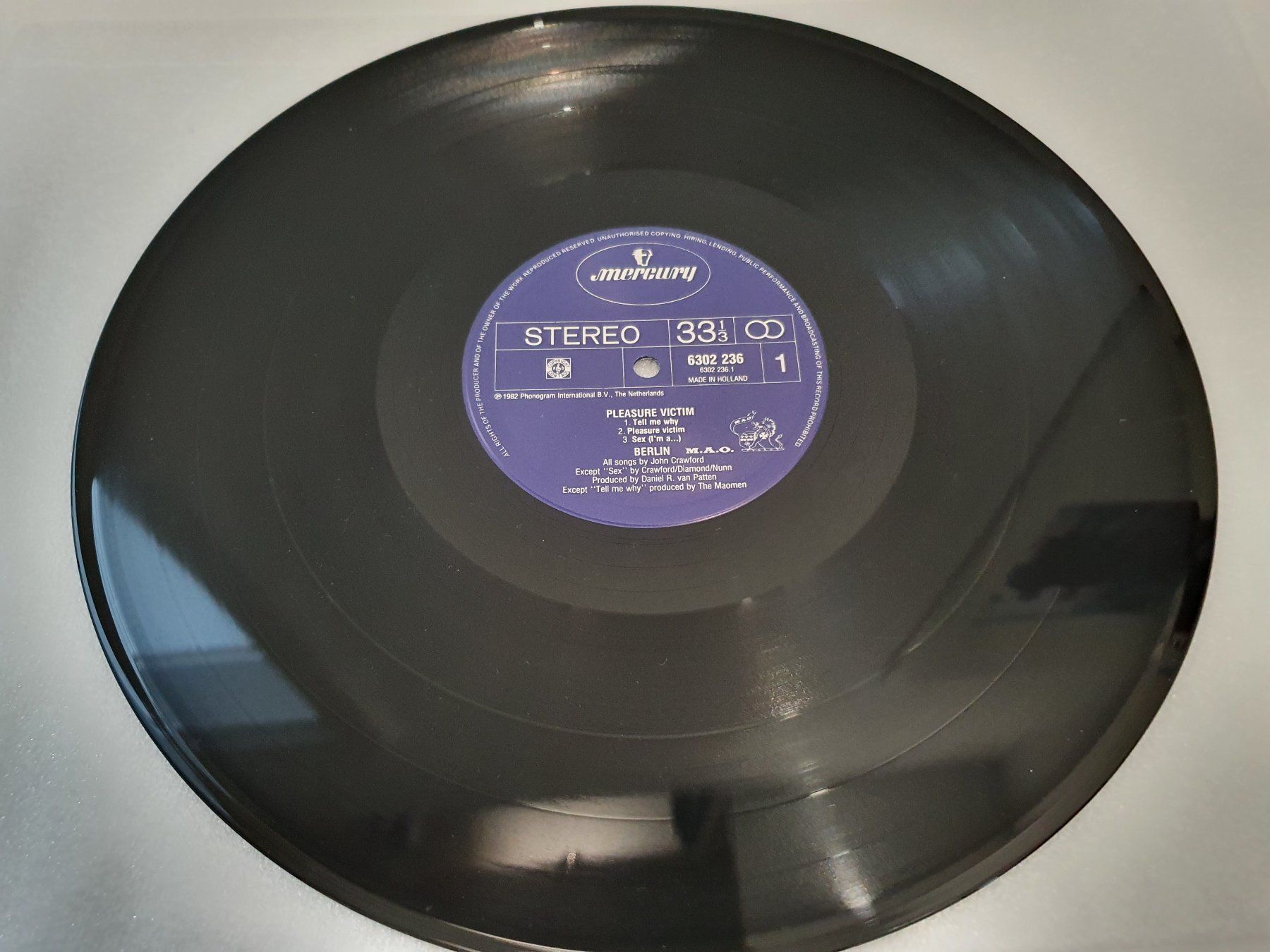 Dischi in vinile: Berlin - Pleasure Victim – Usato da Uster venduto da Vinyl-Leidenschaft 4