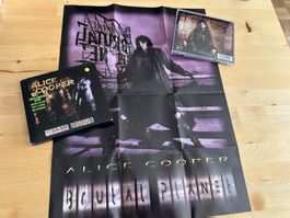 ALICE COOPER Brutal Planet Limited Edition Poster CD Karton