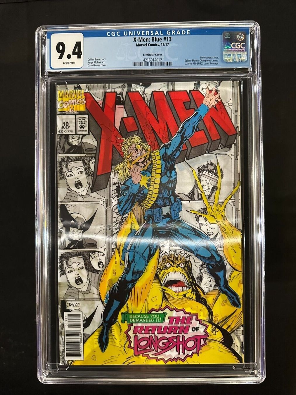 Fumetti: CGC 9.4 X-Men: Blue #13 – Usato da Zofingen venduto da gerrymovie93