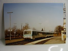 Foto DB Diesel Triebzug  628 245-3 Lindau 7.2.1992