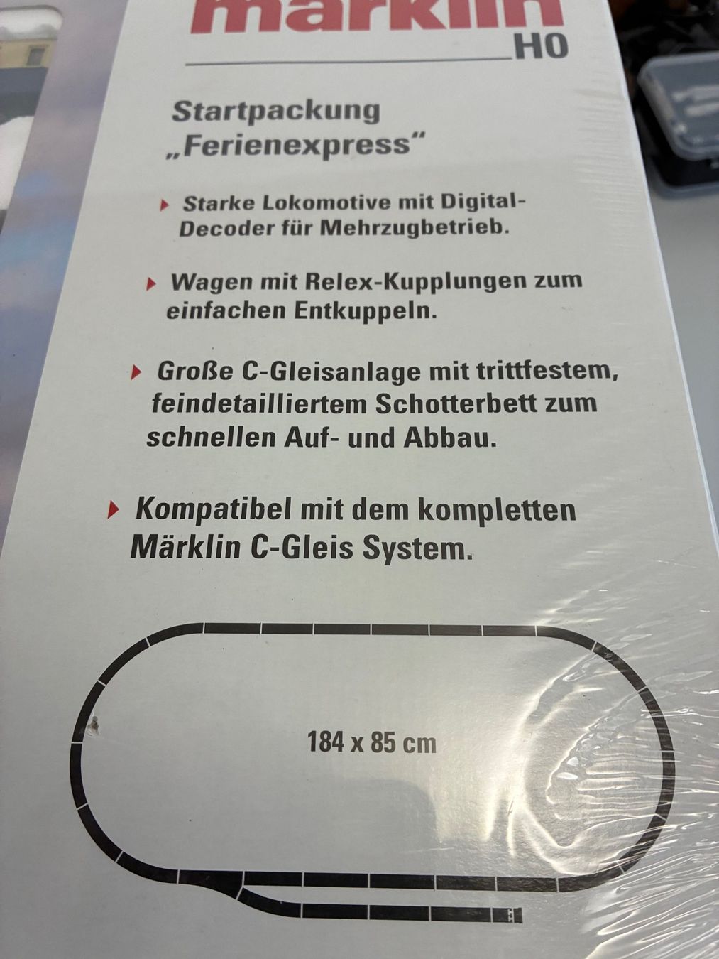 Märklin Modellini di ferrovie: Starterpack Märklin 29267 Dampflok original verschweisst – Nuovo e nell'imballaggio originale da Sissach venduto da tu44 3