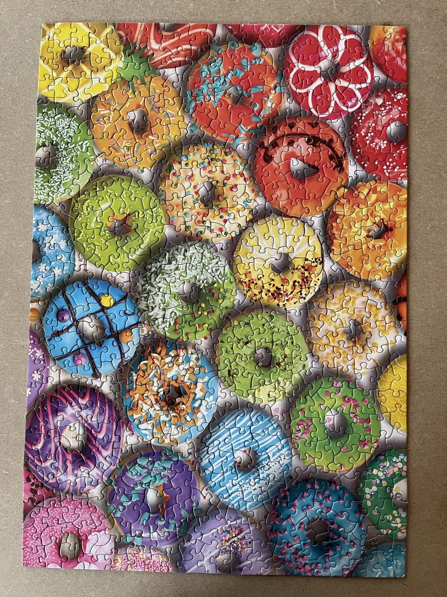 Puzzle: Puzzle Donut Rainbow / 550 Teile – Usato da Rümlang venduto da baselsale1