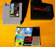 NES : Super Mario Bros / Tétris / World Cup + Mode d'emploi