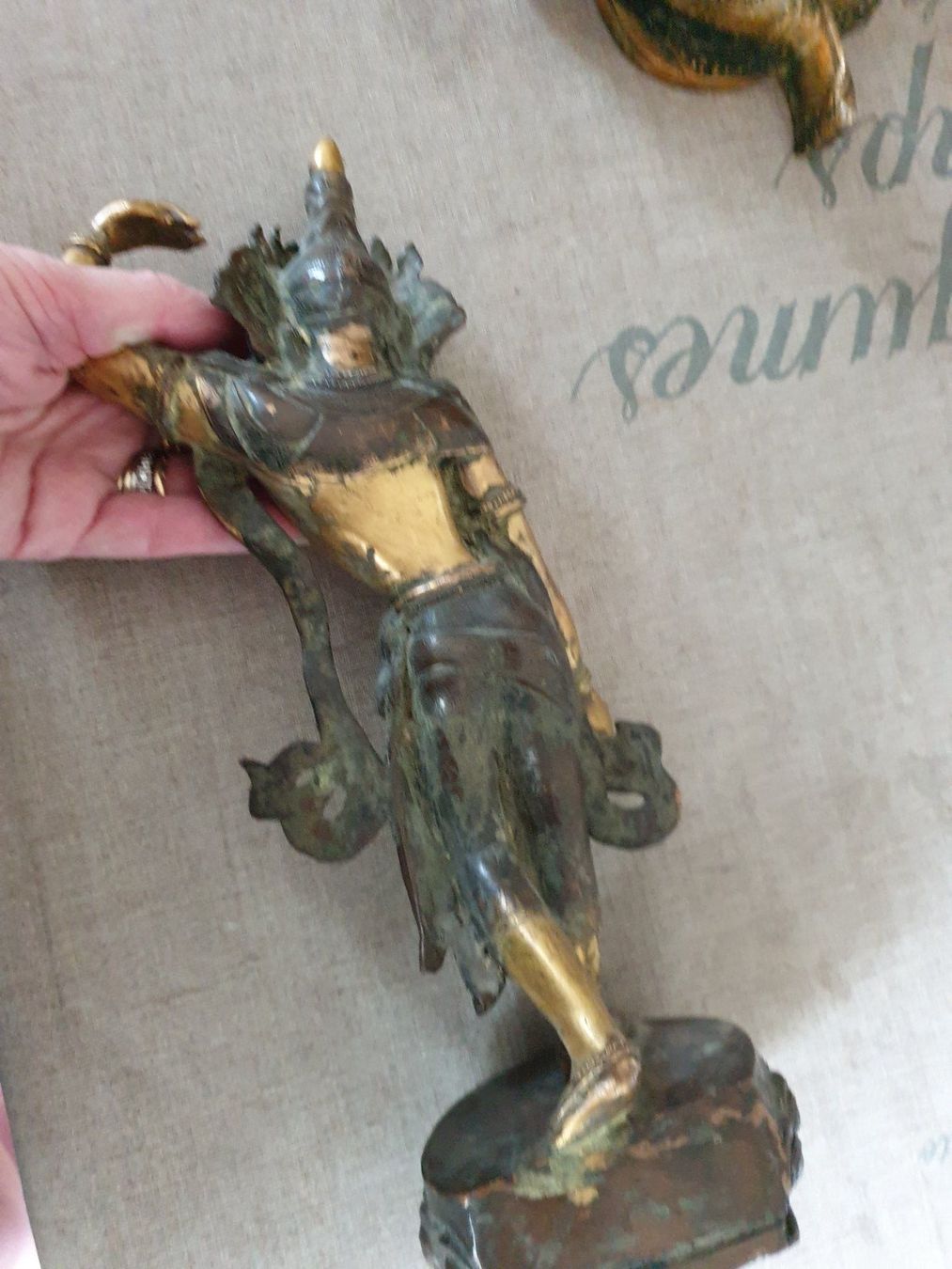 Skulpturen & Statuen: Buddha Figur Tara Tibet wunderschön Antik – Gebraucht aus Bottmingen von sandy_2 6