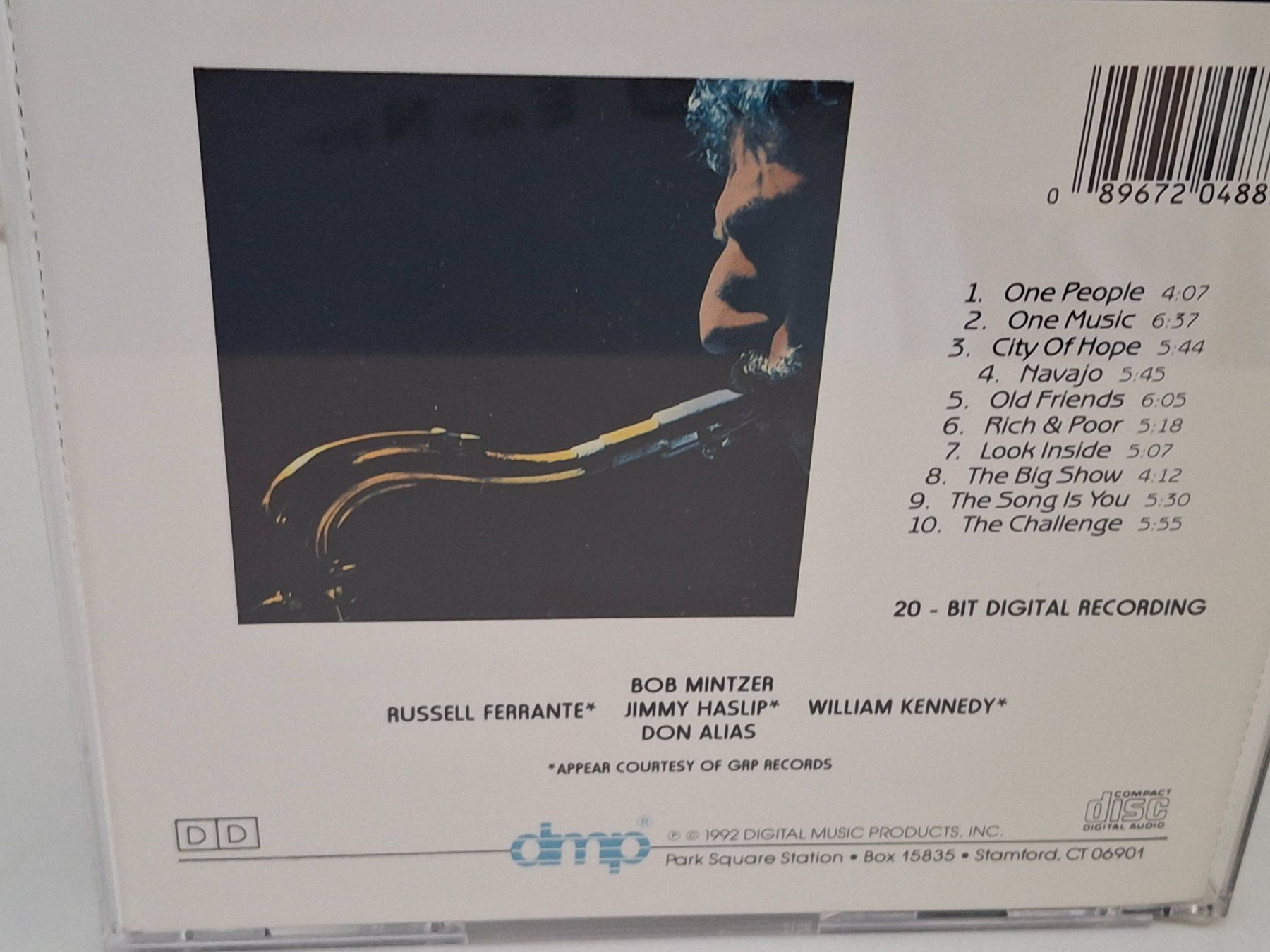 CD: CD Bob Mintzer - One Music  Jazz – Usato da Aarberg venduto da Jackup1 1