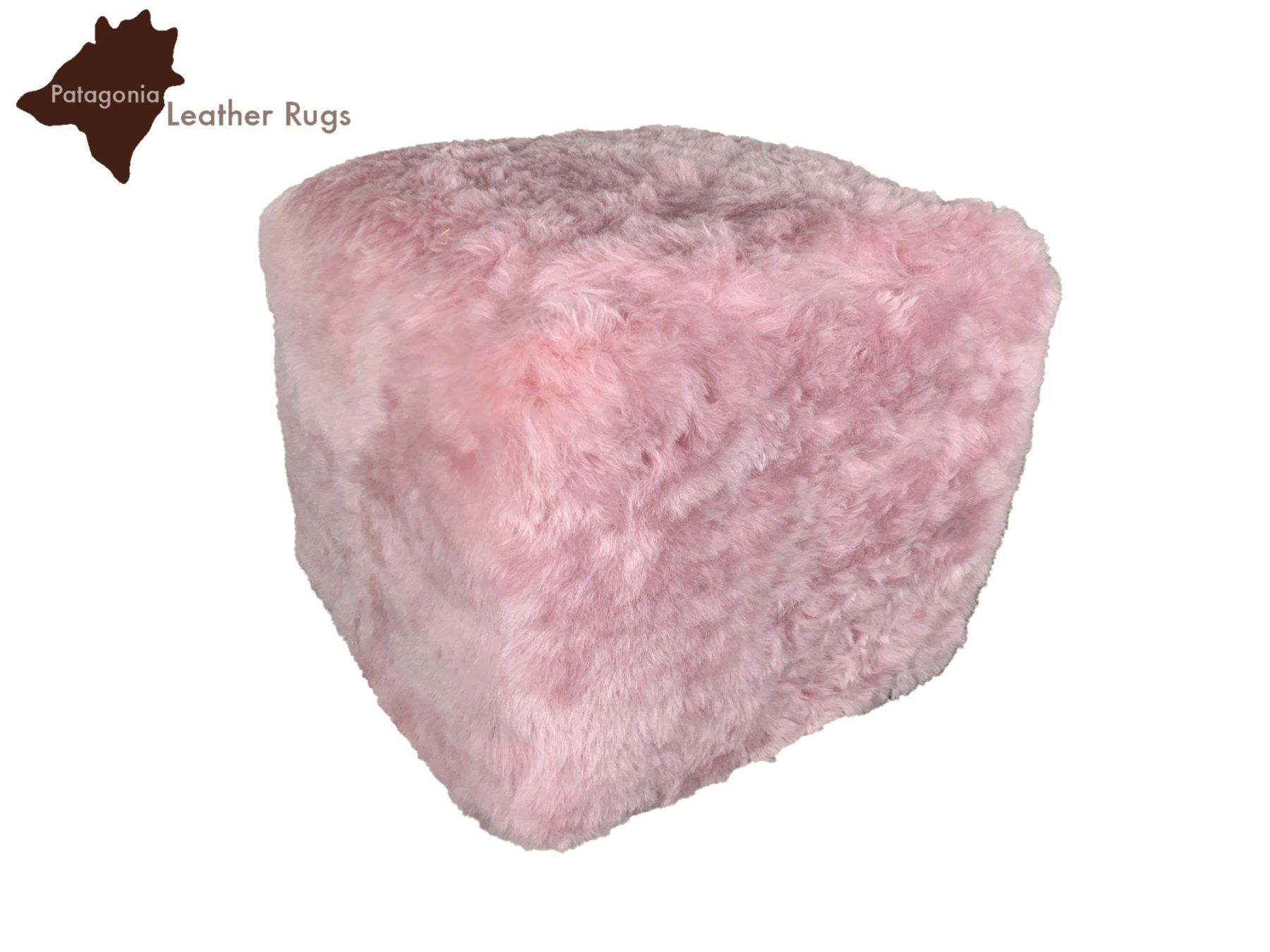 Sgabelli: Lammfell Hocker  pink – Nuovo e nell'imballaggio originale da Arbedo venduto da patagonialeatherrugs