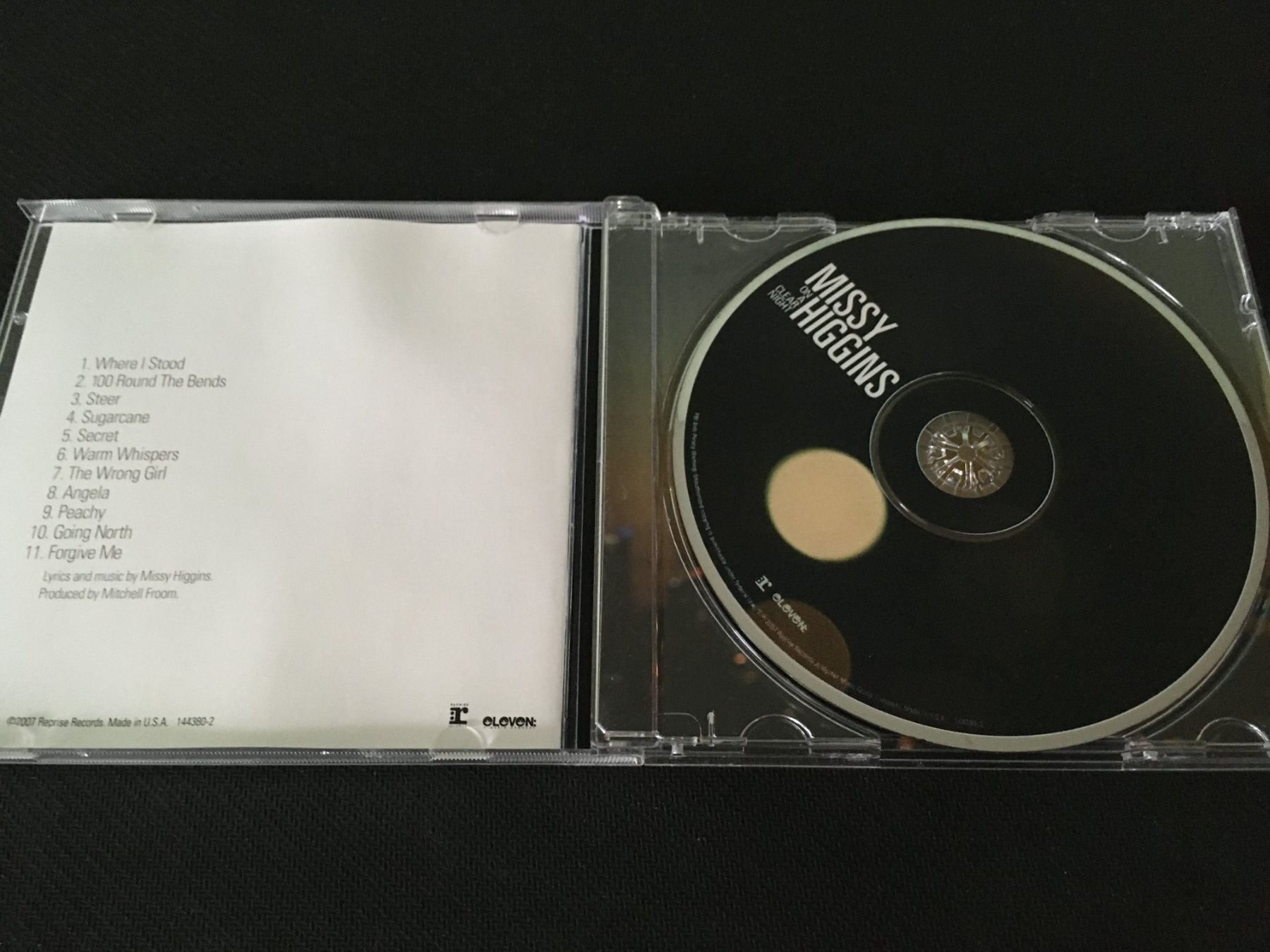 CD: Missy Higgins - On a clear night -CD- – Usato da St.Gallen venduto da MedienJoe 1