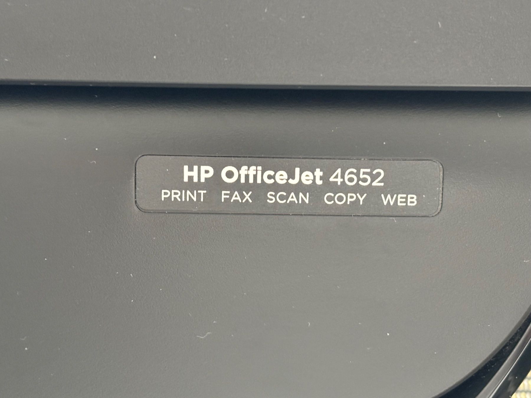 Hewlett Packard Drucker: HP OfficeJet 4652 Multifunktionsdrucker Print Fax Scan Copy – Gebraucht aus Jona von nowbody2040 4