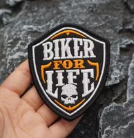 Patch brodé "Biker for Life" J105