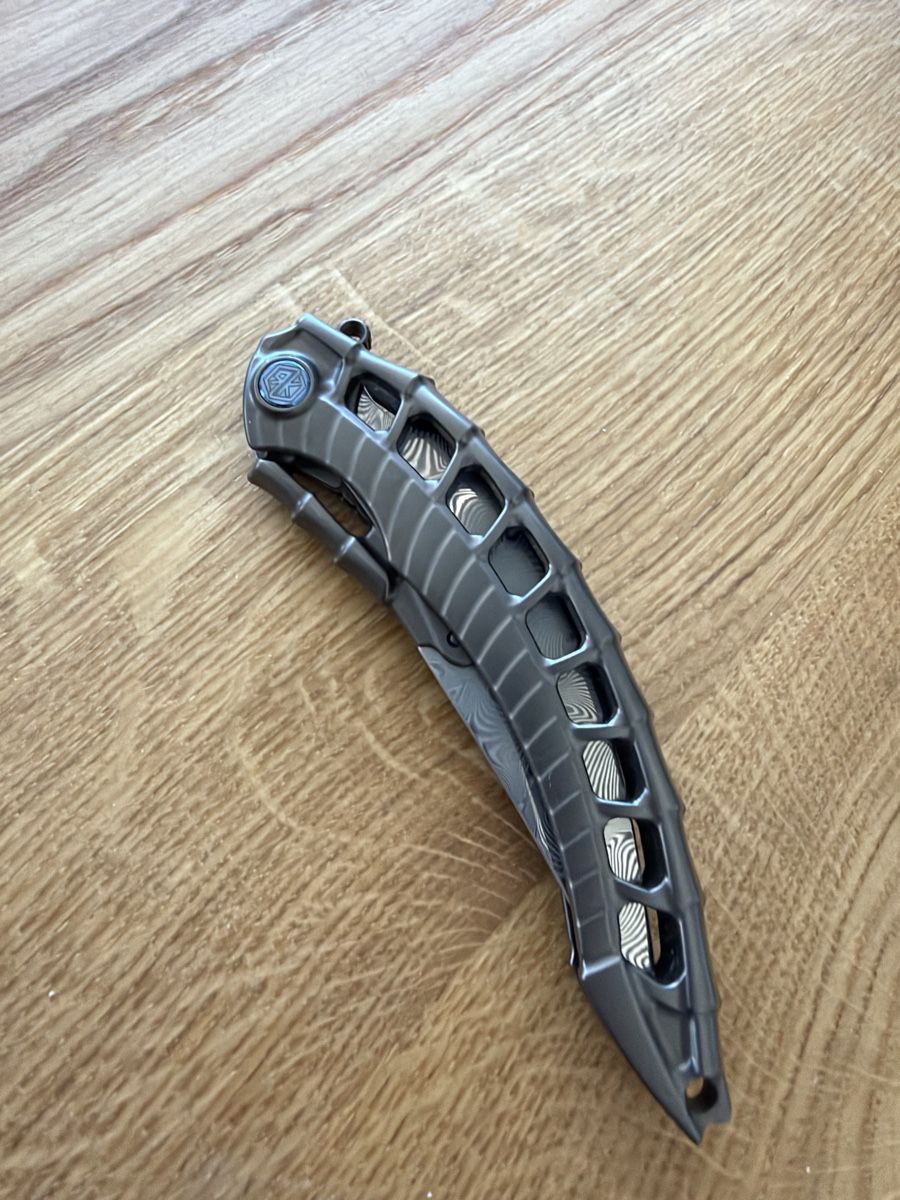 Couteaux de poche: Rike Alien 4 Framelock Damascus Knife – Neuf (Voir description) à Affoltern am Albis par gpi_q8jk 4