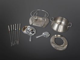 Fondue Chinoise Set