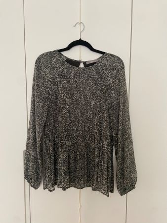 Bluse in Leopardenmuster, Grösse M