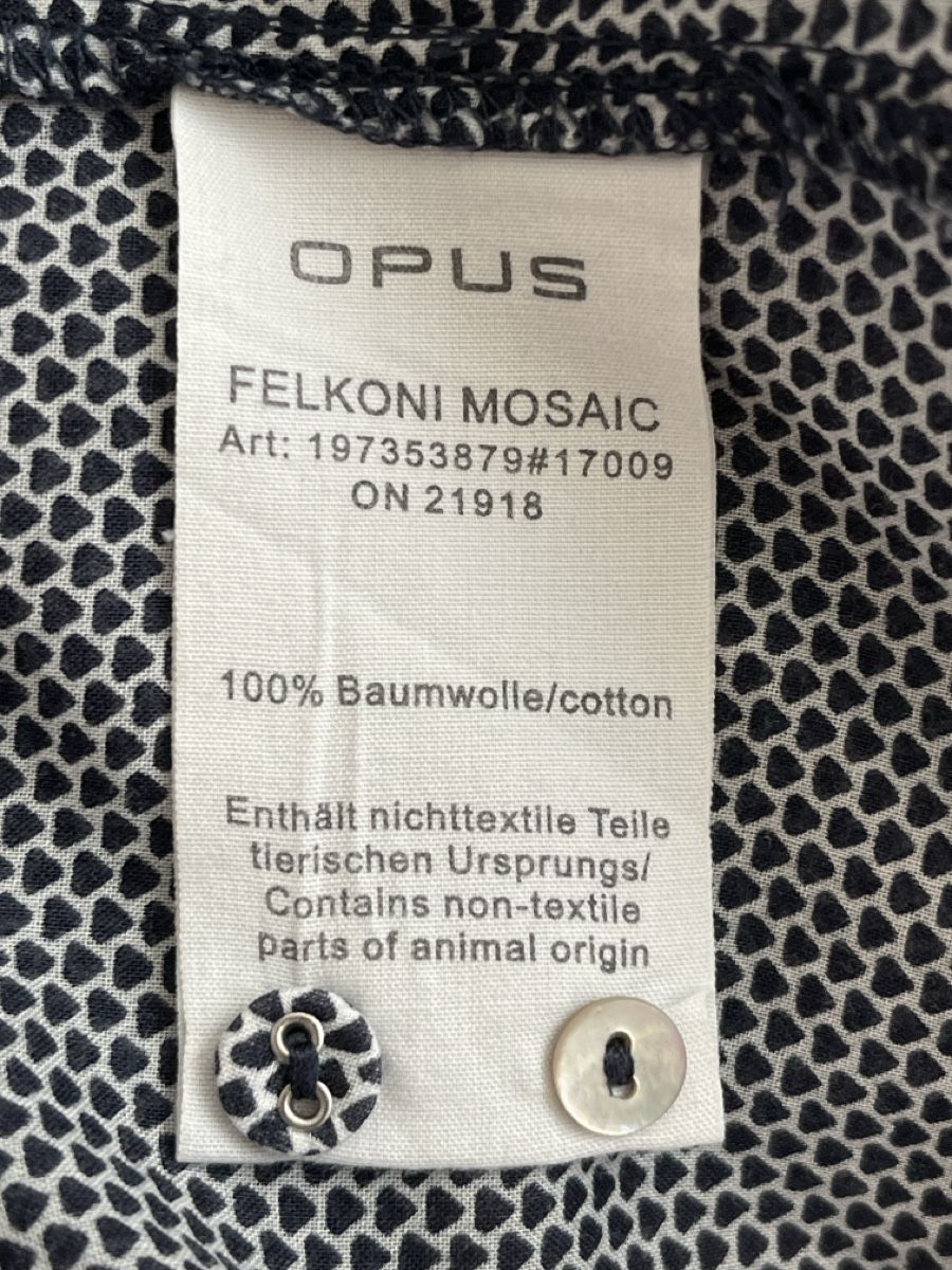 Opus Camicette: Damen Bluse Opus Grösse 42 bedruckt – Usato da Zürich venduto da Kleanthy 3