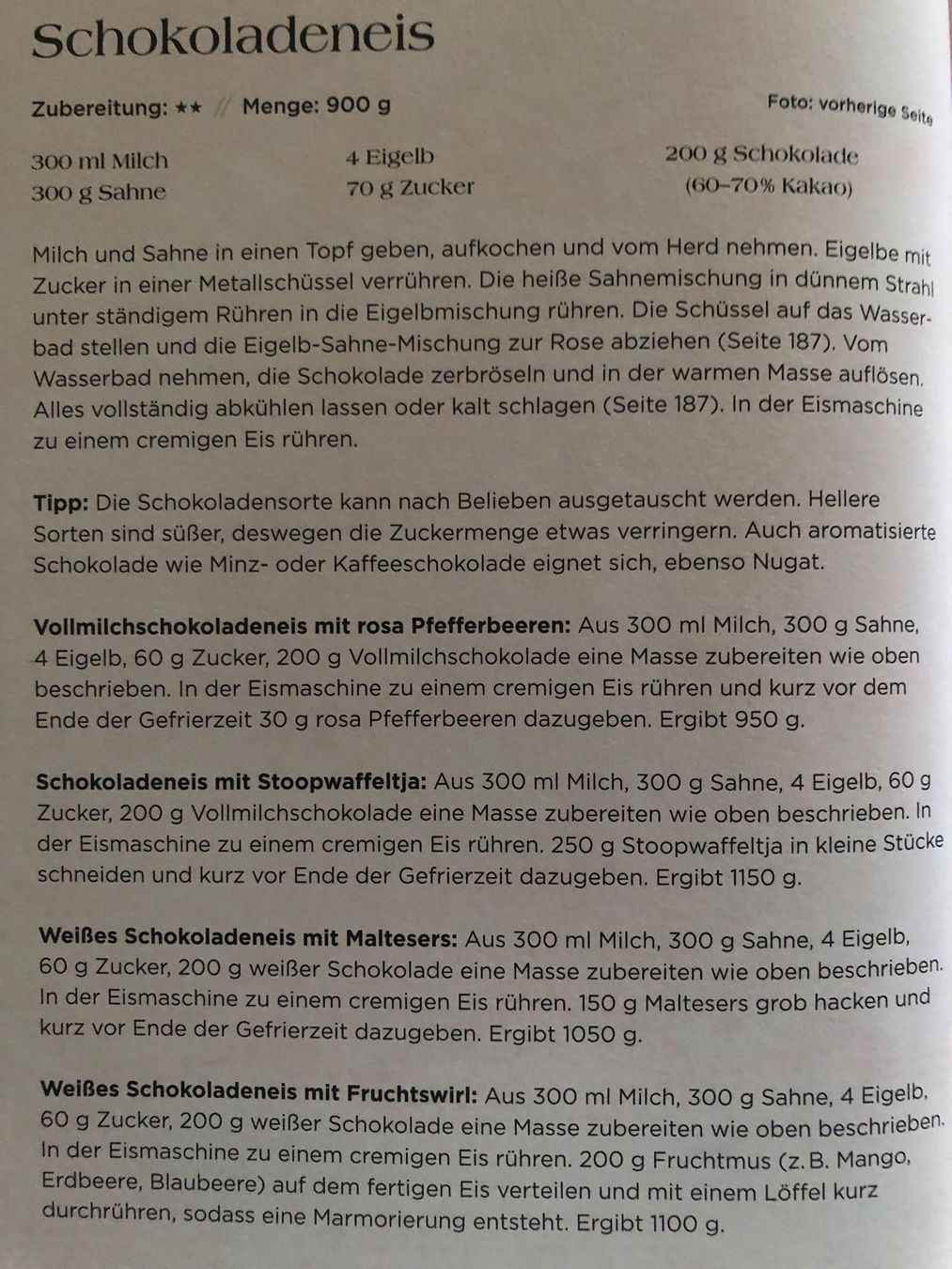 Libri: Meine besten Eisrezepte - Annick Wecker – Usato da Pfäffikon ZH venduto da Wacardo 3