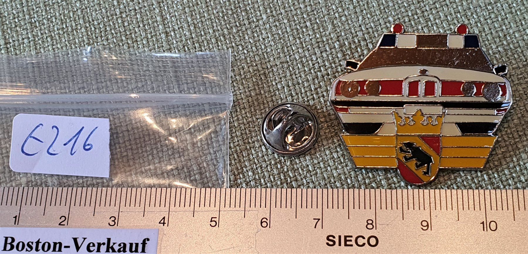 Spille: E216 - Pin Polizei Auto Bern Suisse – Usato da Reinach BL venduto da Boston-Verkauf 3
