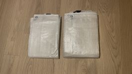 2 Abdeckblachen, neu! - 4 x 3 m