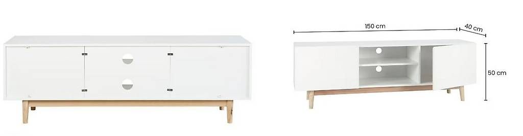 Maisons du monde Mobili TV: Meuble TV Maison du Monde  150 cm – Usato da Lausanne venduto da ClaraPesce 2
