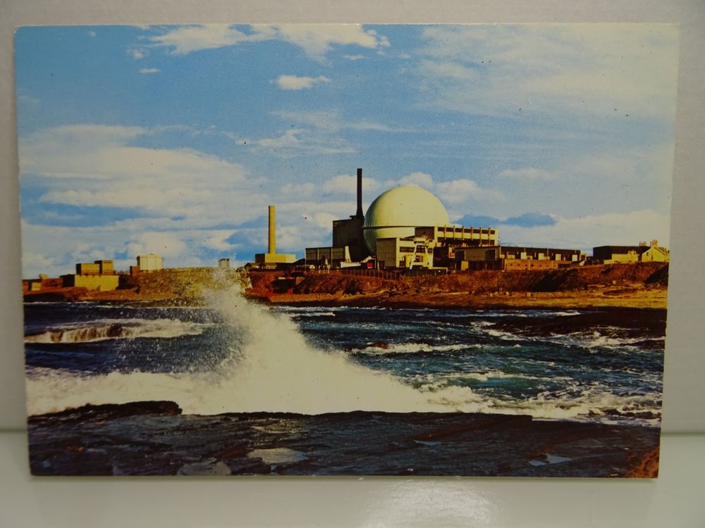 Vintage Postkarte: Dounreay Fast Reactor D.F.R. Schottland (Gebraucht ...