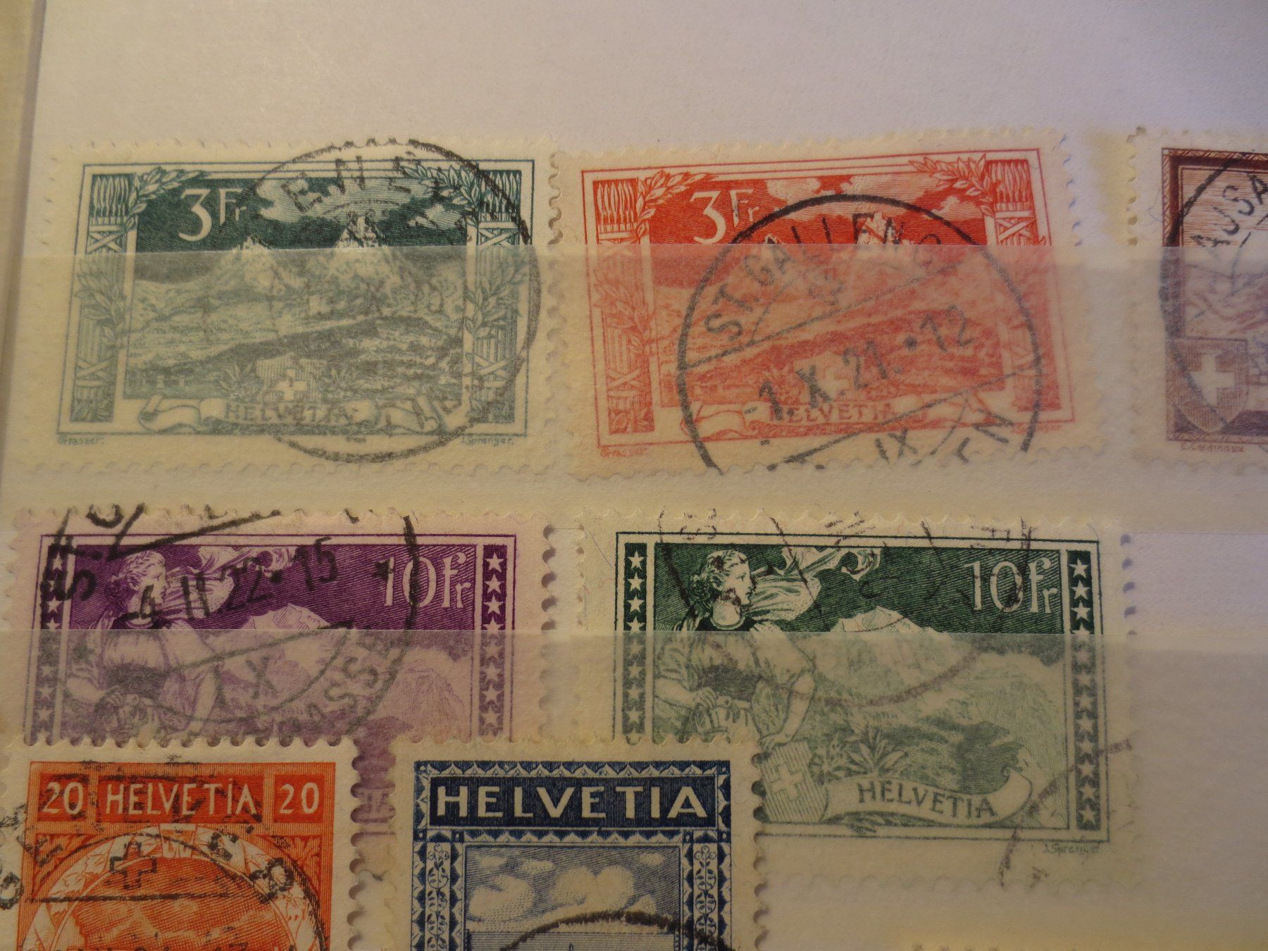 Alle Briefmarken: CH - Briefmarken. #8 – Gebraucht aus Schöftland von Topdeal4 1