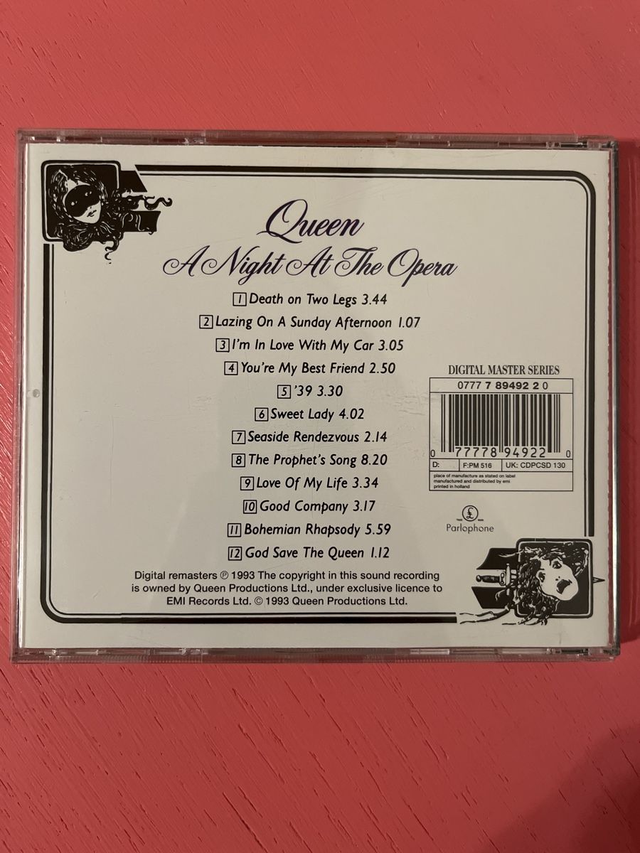 CDs: Queen - A Night At The Opera – Gebraucht aus Lützelflüh-Goldbach von  1