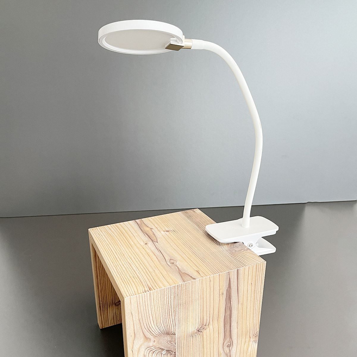 Lampade: LED Klemmleuchte, Weiss, 35 cm Höhe – Nuovo (secondo la descrizione) da Kreuzlingen venduto da Smart-Light 2