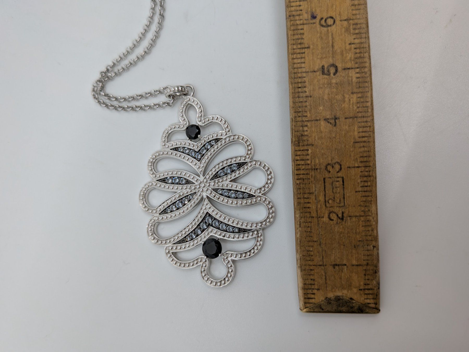 Catenine: Halskette mit Anhänger Silber 925 – Usato da Emmen venduto da magelan 2