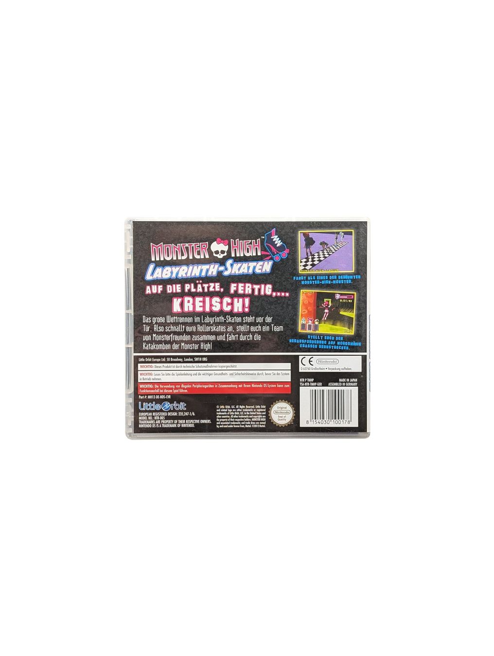 Nintendo Giochi: Monster High: Labyrinth Skaten Nintendo DS – Usato da Domat/Ems venduto da IsseldorsShop 1
