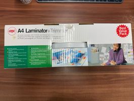GBC Laminiergerät A4 mit Trimmer und Laminierfolien, NEU
