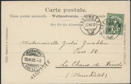 ZG Hauptsee - Stabstempel - Oberägeri - Karte - Morgarten