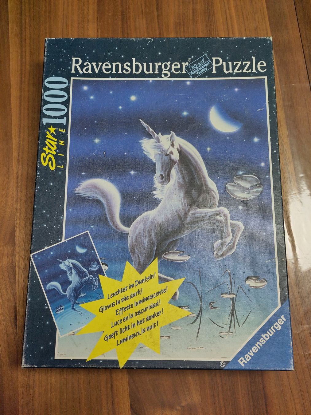 Ravensburger Puzzle: Puzzle Einhorn Glow in the Dark – Usato da Meilen venduto da Glaussonauten 2