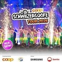 2 x Coop Schwiizergoofe Tour 2026 Ticket Landquart 20.09.26