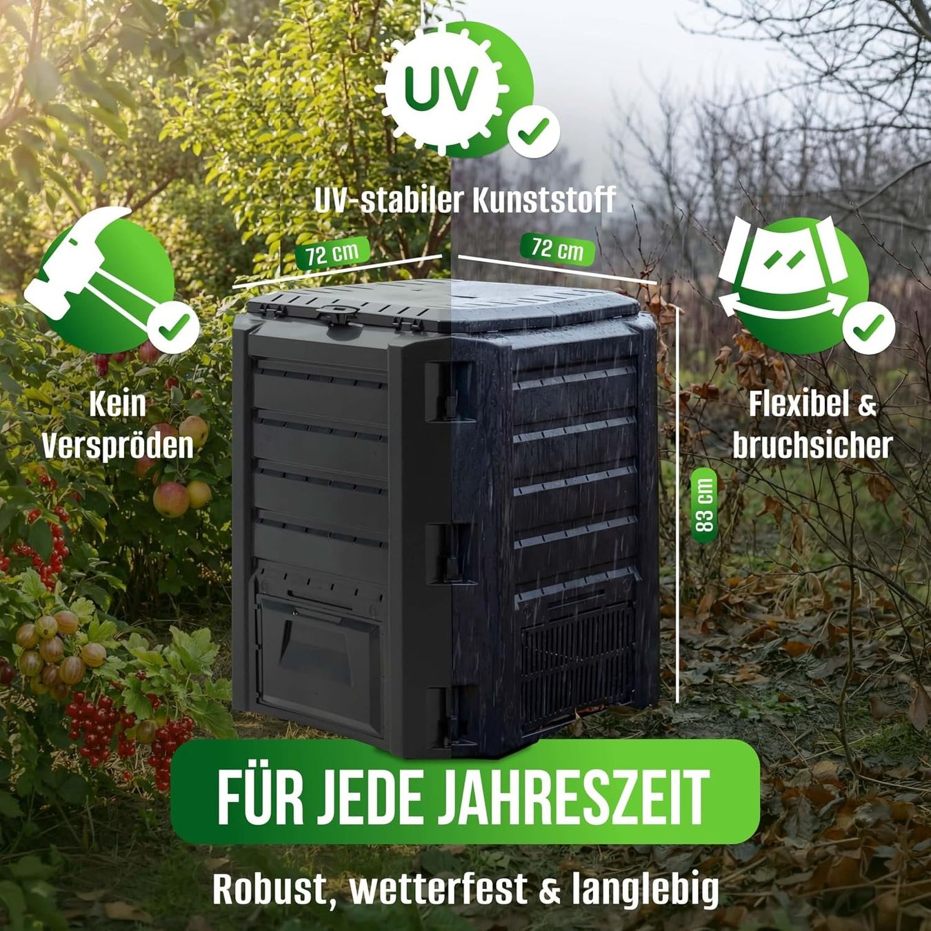 Autres: Komposter 800 L klappbar Gartenkomposter – Neuf avec emballage d'origine à Schaffhausen par lou_w76n 4