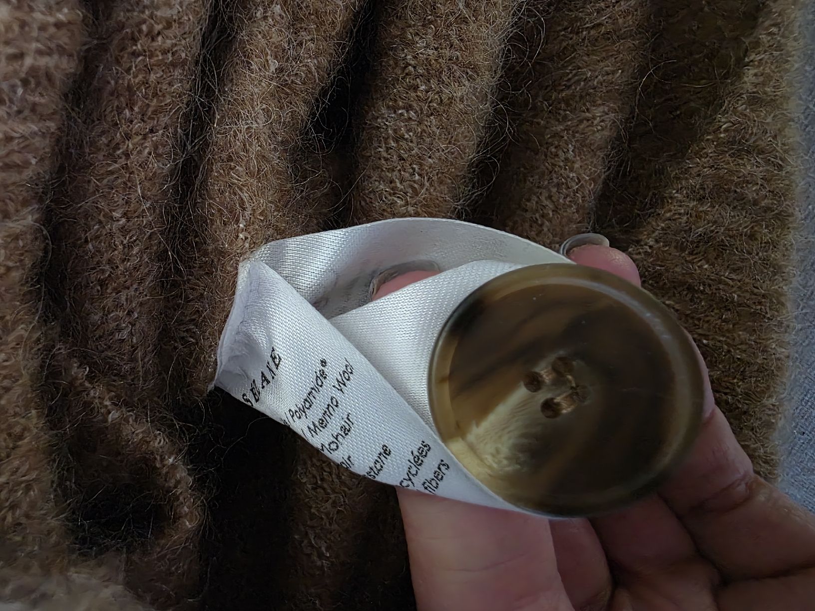 Sezane Pullover & Sweatshirts: Sezane Strickpullover Mohair Braun Gr. S – Neu (gemäss Beschreibung) aus Zürich von LIMAR 6