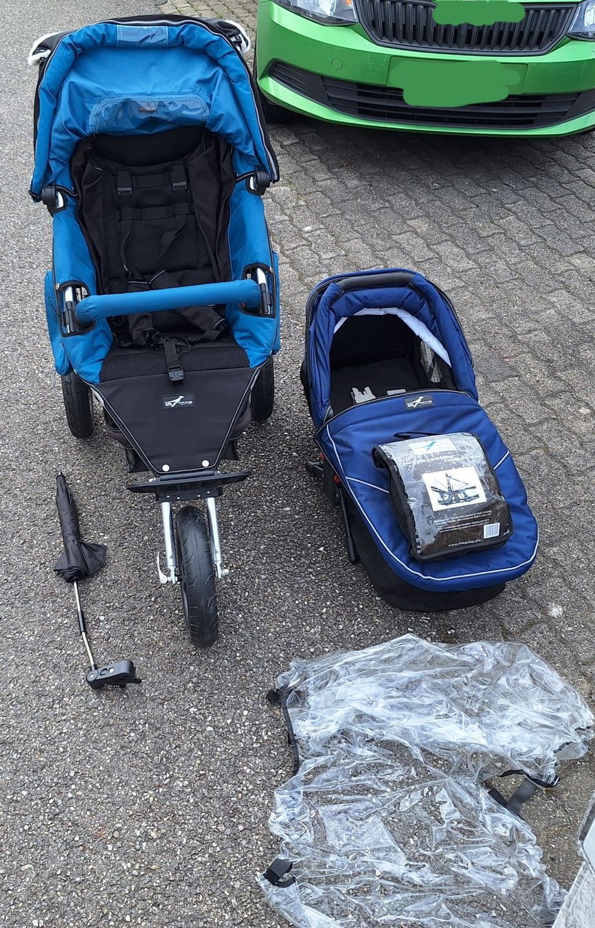 TFK Carrozzine: TFK Joggster 3 Kinderwagen – Usato da Basel venduto da Svidovic 1