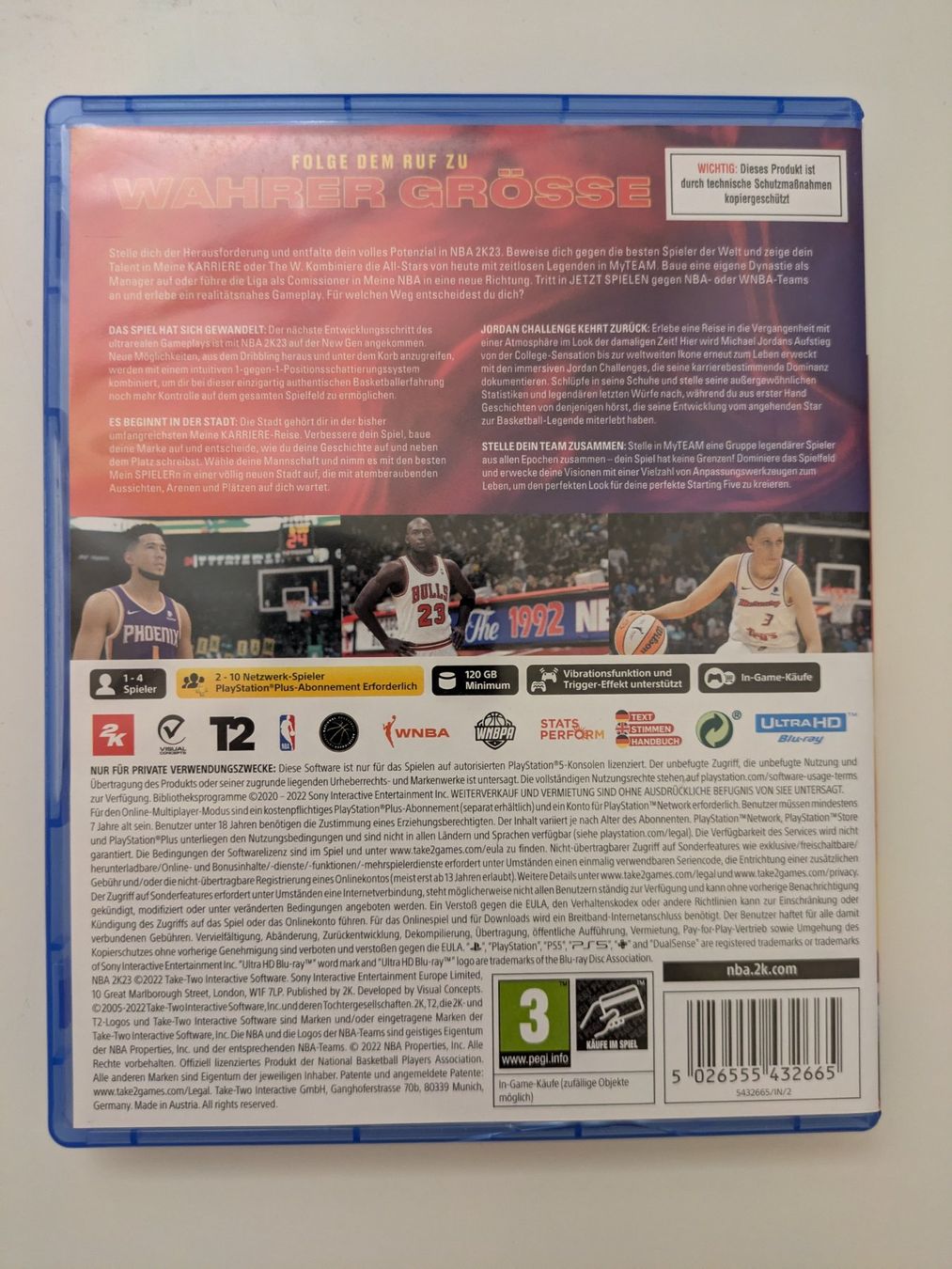 Sony Spiele: NBA 2K23 (PS5) – Gebraucht aus Wettswil von Damuscle 1