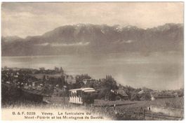 Vevey - Funiculaire / Standseilbahn Mont Pélerin
