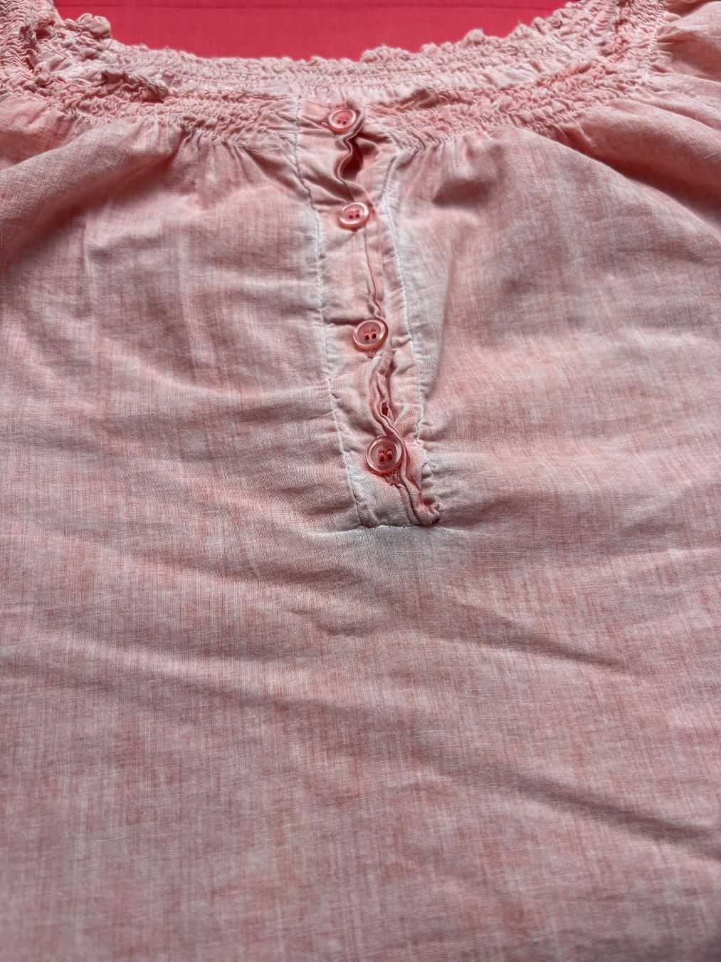 Tuniken: Luftige Bluse mit Top coral 2-teilig one Size – Gebraucht aus Balsthal von Uroby 6
