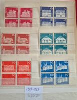 4er Blöcke 1964-68 postfrisch