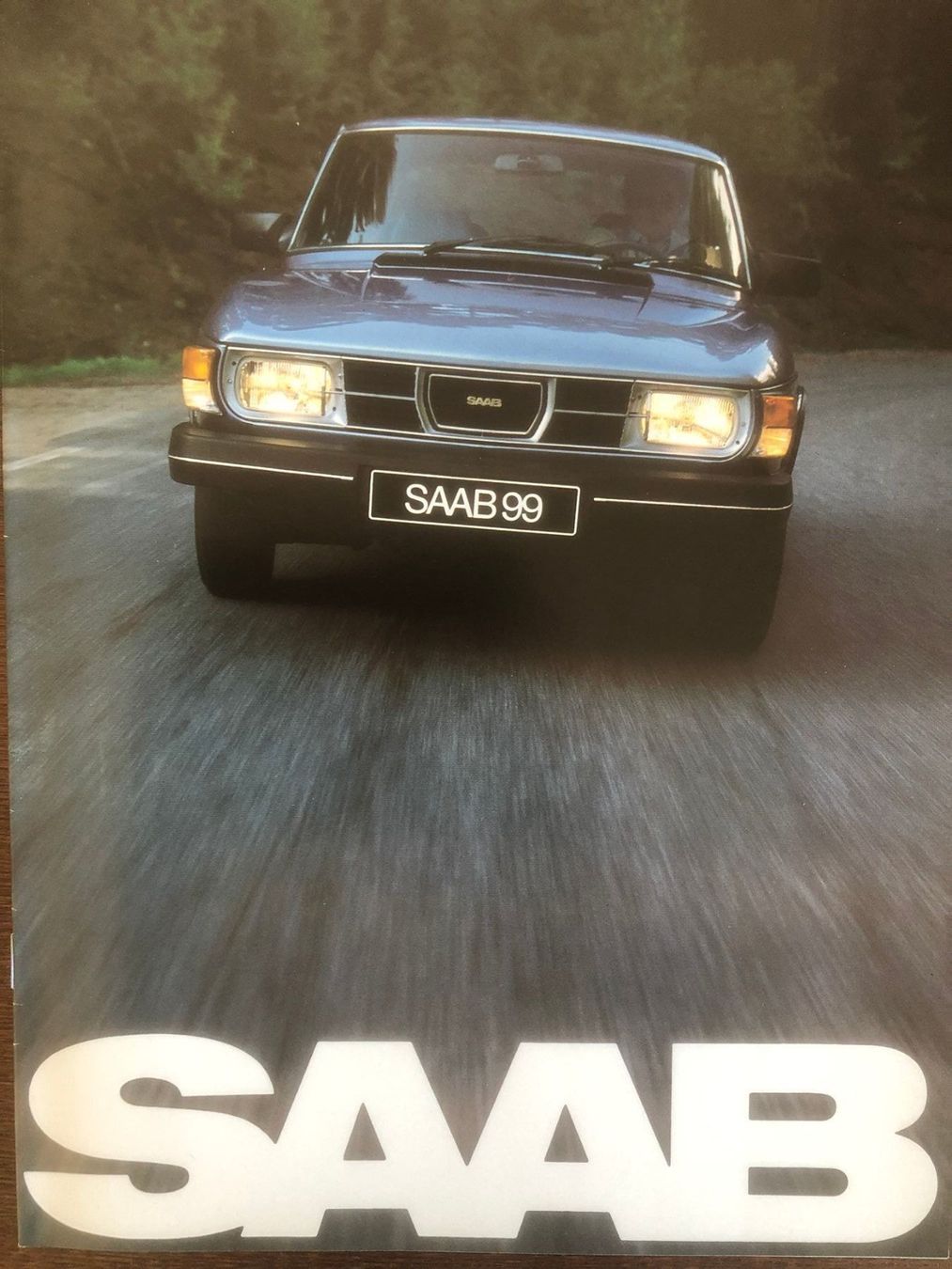 Libri: Saab 99 Prospekt in deutsch, 1981 – Usato da Safenwil venduto da efclassics