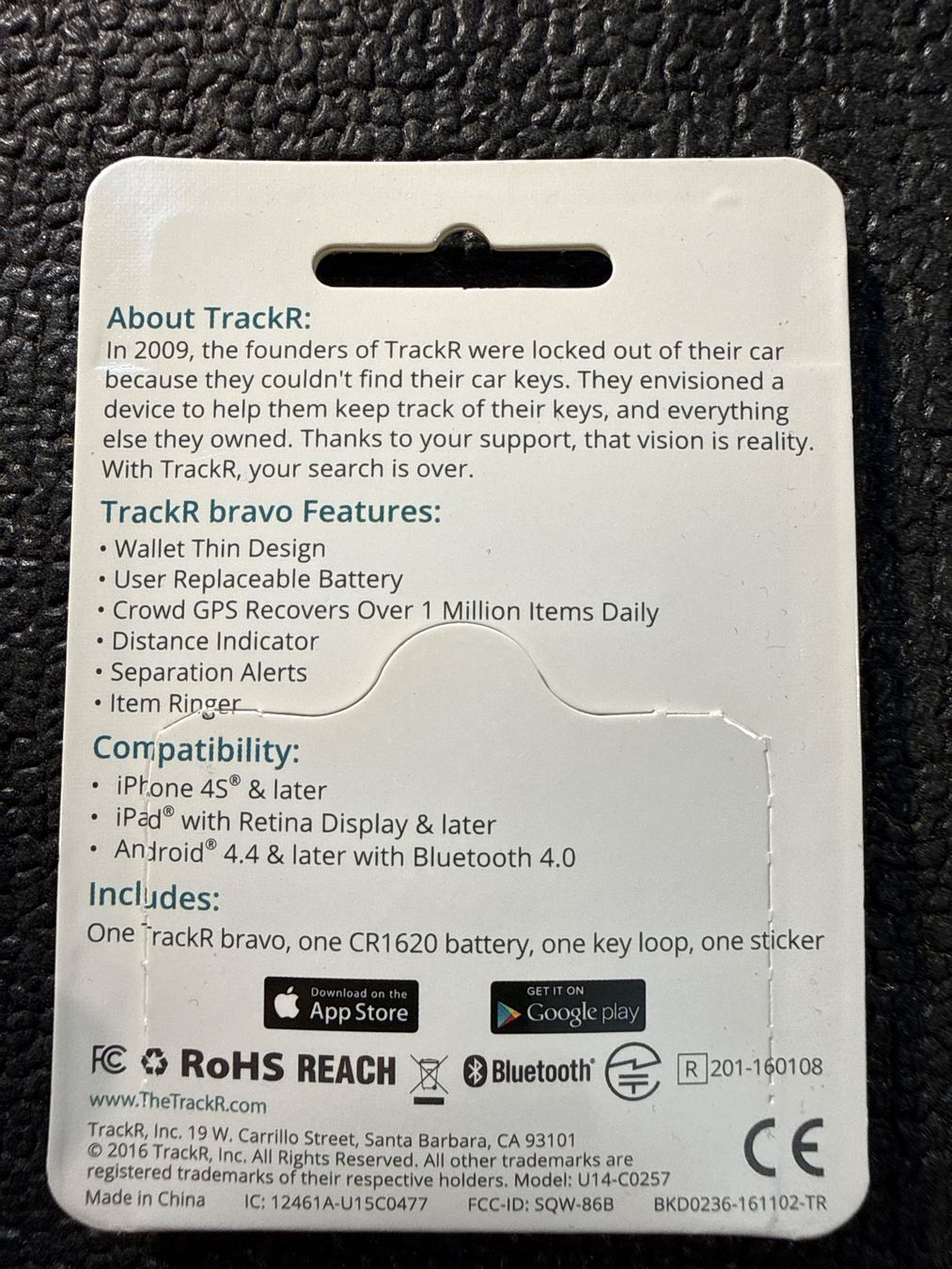 GPS & Strumenti di misurazione: TrackR Bravo - Bluetooth Tracker – Nuovo e nell'imballaggio originale da Rüti ZH venduto da amei1966 1
