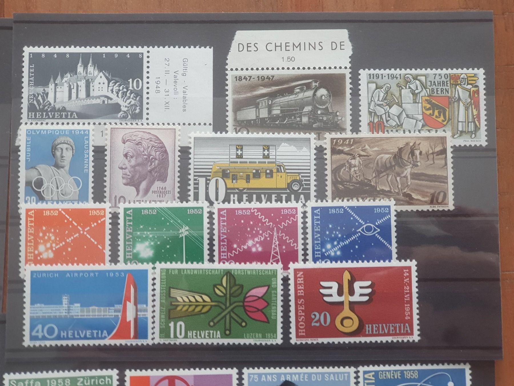 Tutti i francobolli: Diverse Werbemarken */** – Usato da Balgach venduto da SIMEON27 4
