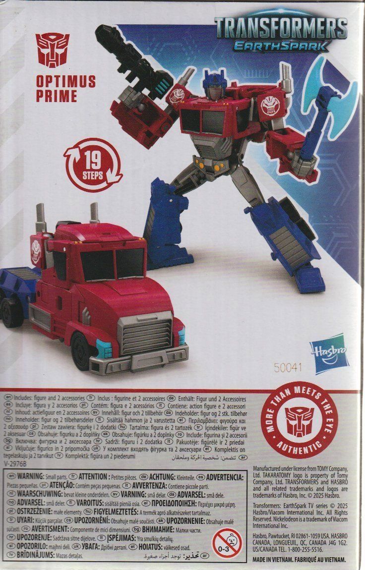 Hasbro Statuette: OPTIMUS PRIME 15 cm TRANSFORMERS ACTION FIGURE Earthspark – Nuovo e nell'imballaggio originale da Vezia venduto da Aquarius_Age 1