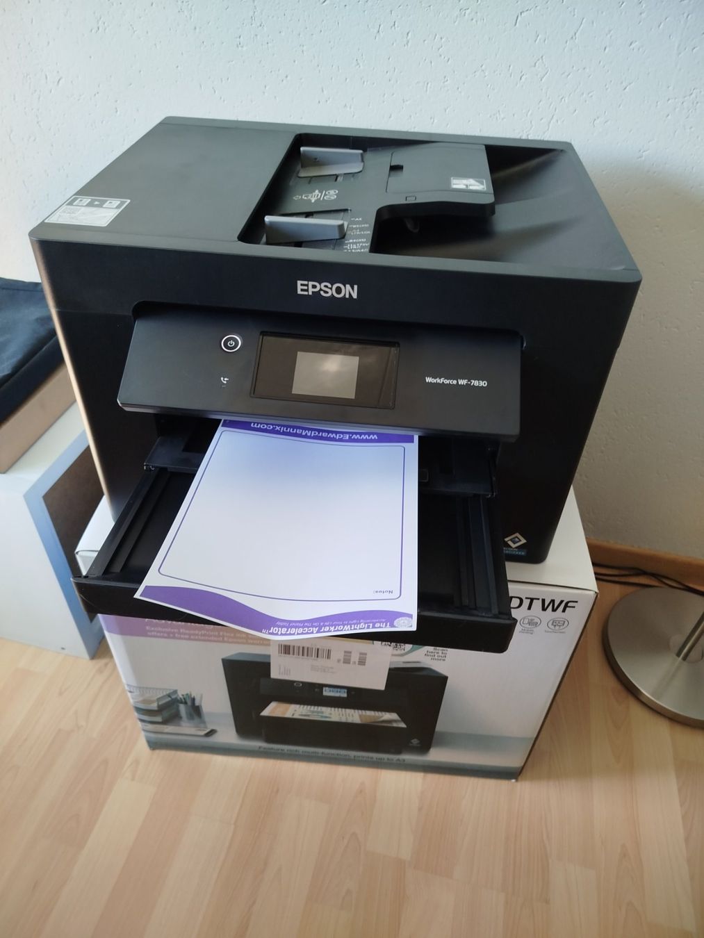 Epson Stampanti: Epson Workforce WF-7830 Multifunktionsdrucker - Top Zustand! – Usato da Gränichen venduto da karthu 3