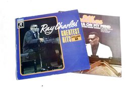 2x RAY CHARLES, 12", 33 RPM, gute Pressungen der Zeit